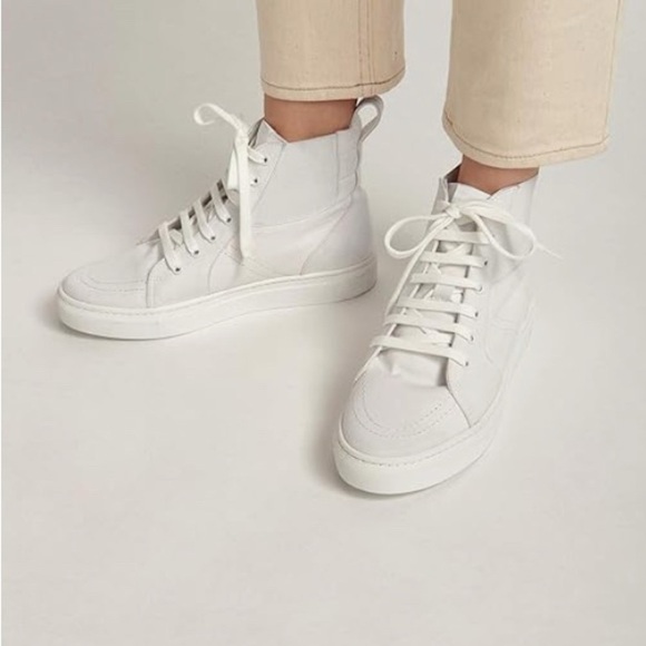 Thakoon Shoes - Thakoon Women's White High-Top Sneakers